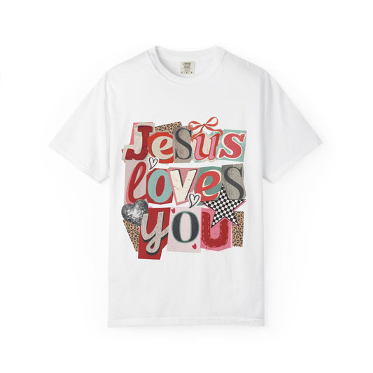 Jesus Loves You Y2K Tee