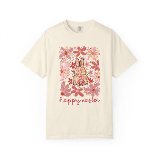 Happy Easter Floral Tee
