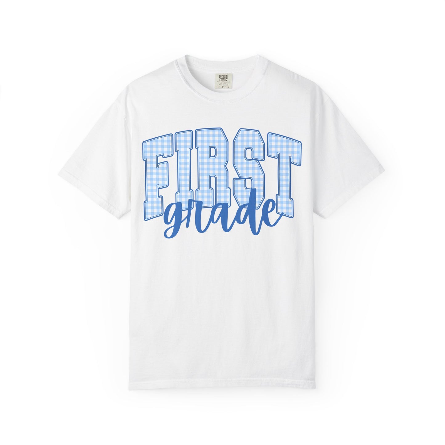 First Grade Gingham Tee