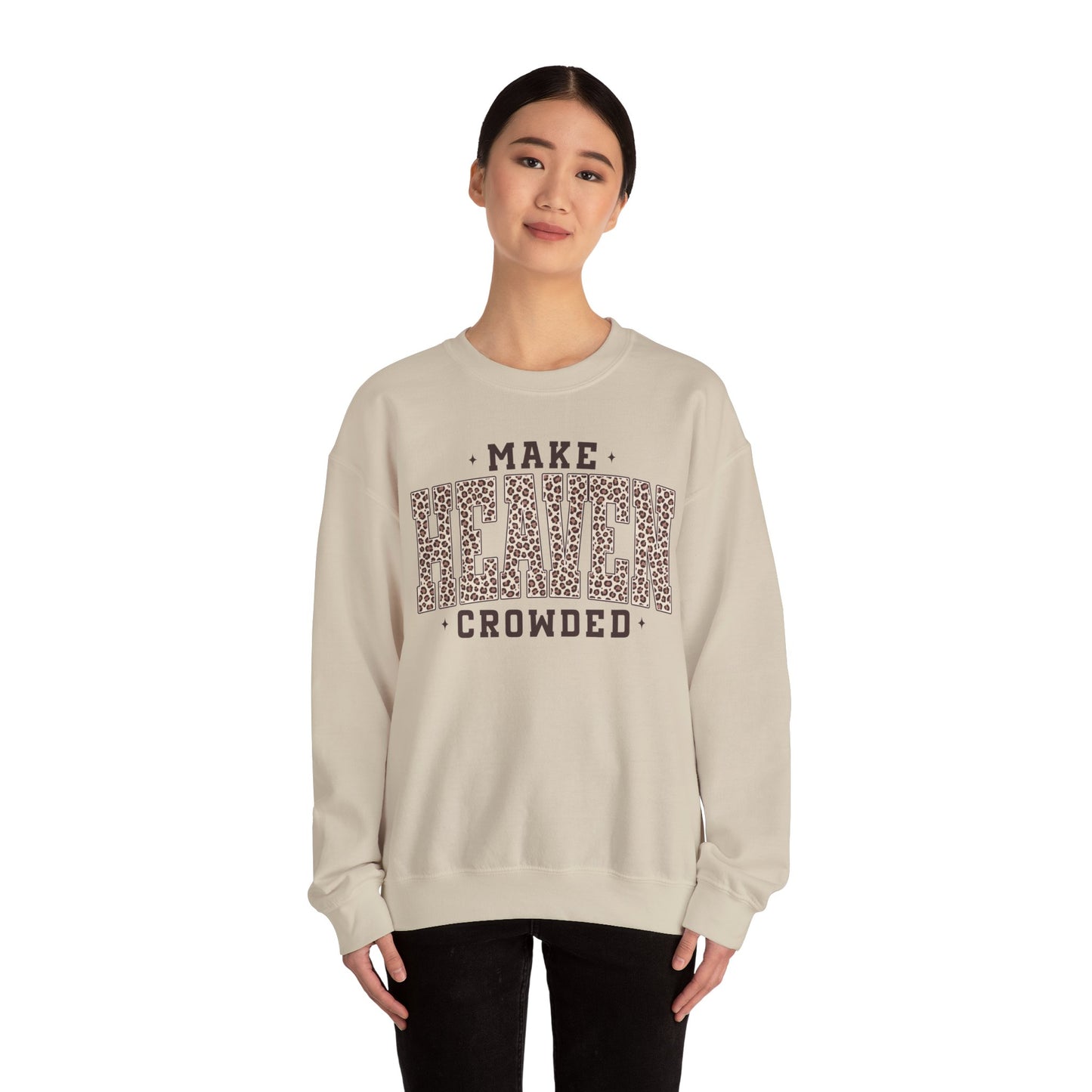 Cheetah Make Heaven Crowded Sweatshirt | Sand
