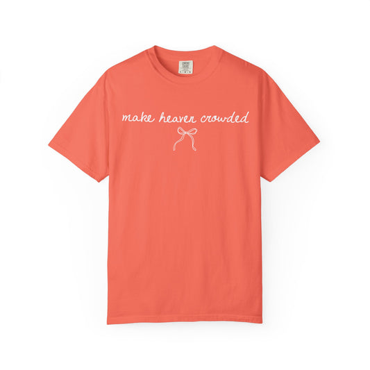Make Heaven Crowded Bow Tee