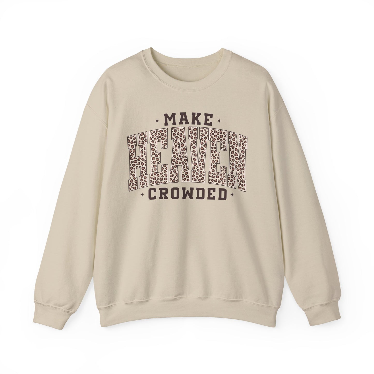 Cheetah Make Heaven Crowded Sweatshirt | Sand