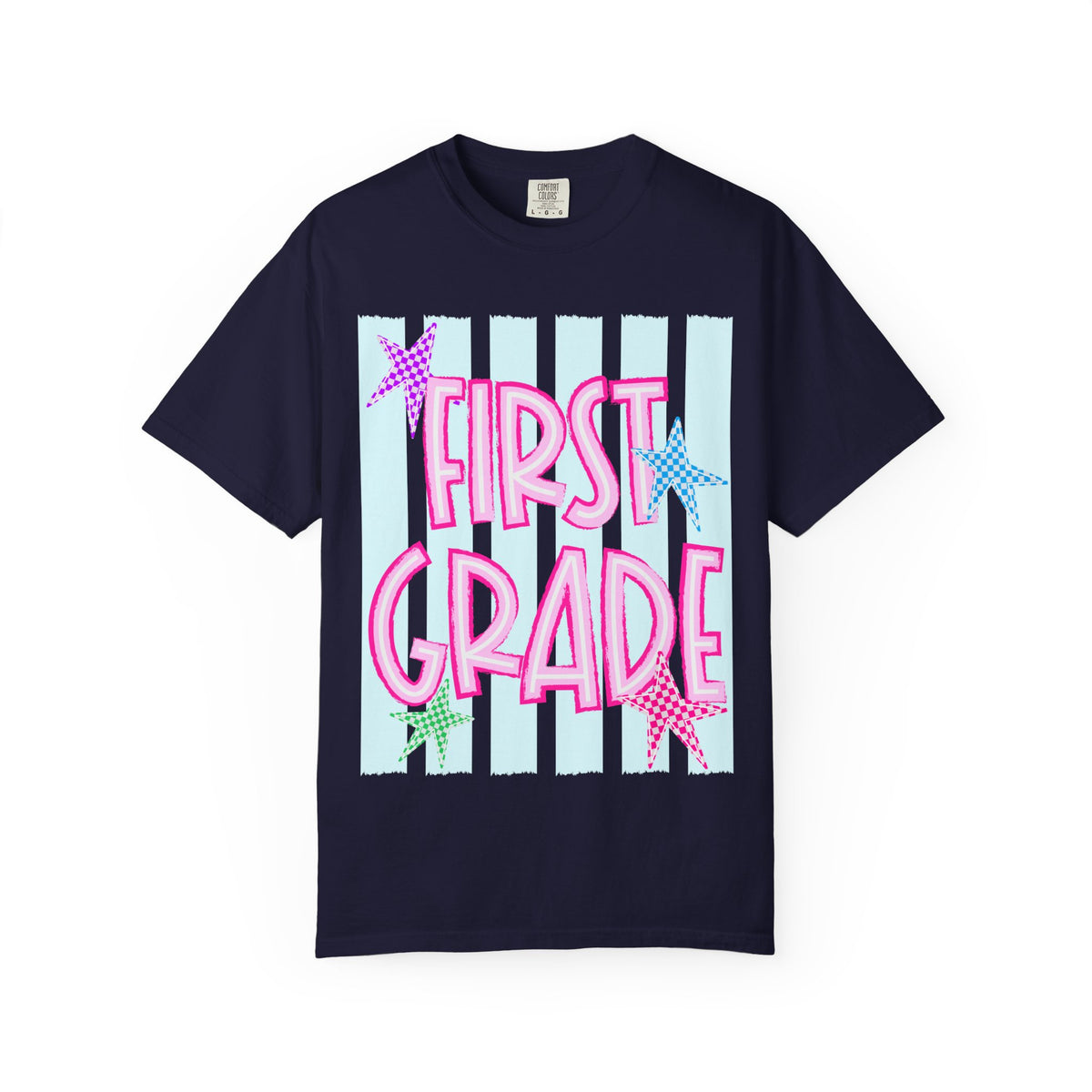 First Grade Stars and Stripes Tee