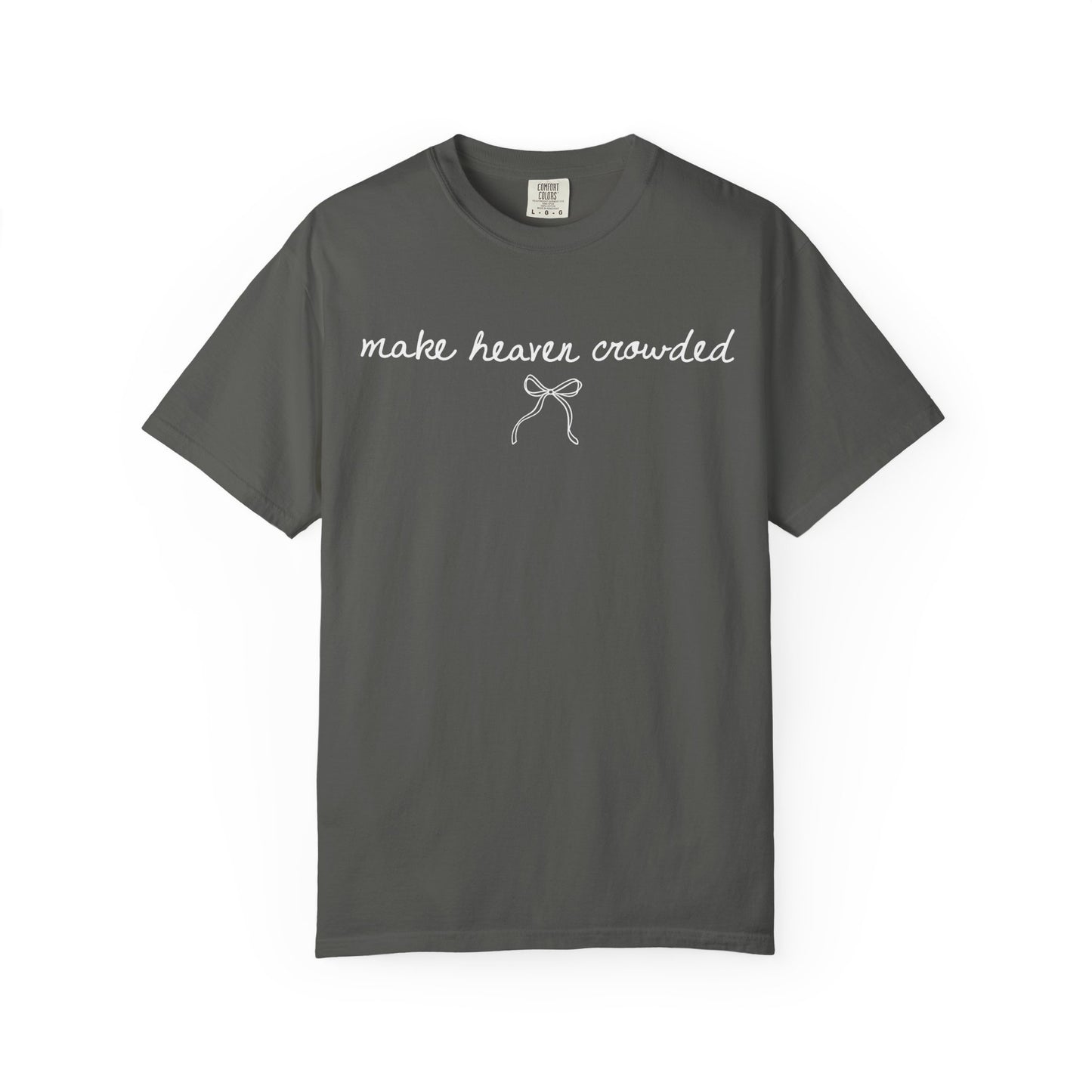 Make Heaven Crowded Bow Tee