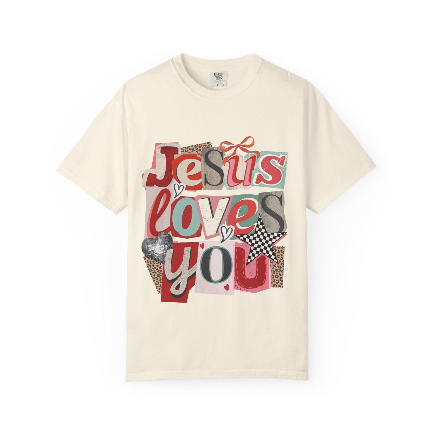 Jesus Loves You Y2K Tee