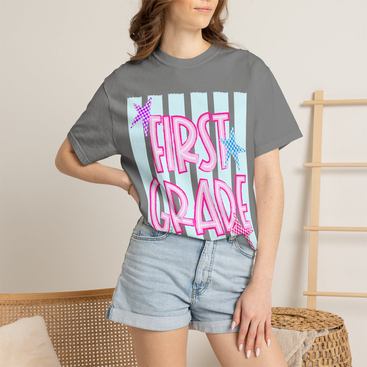 First Grade Stars and Stripes Tee