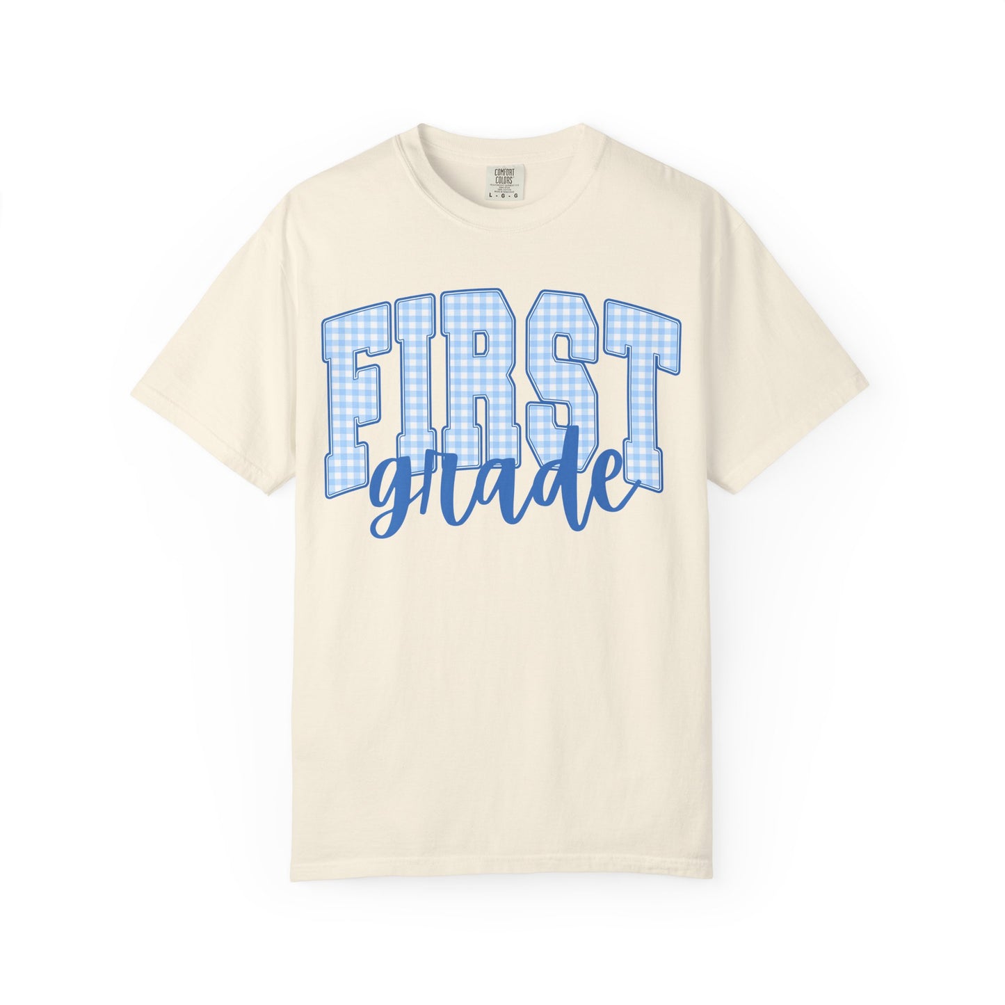 First Grade Gingham Tee
