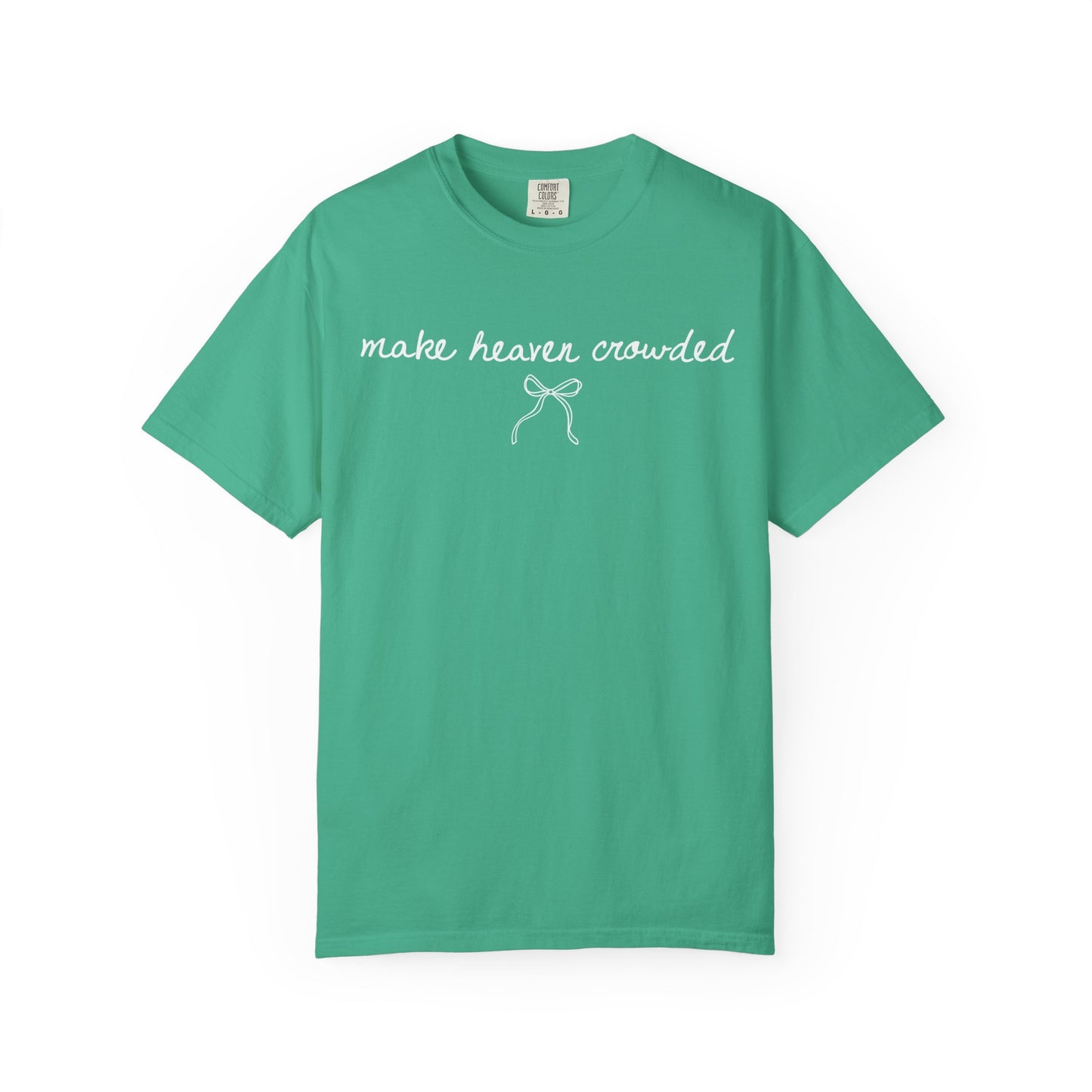 Make Heaven Crowded Bow Tee