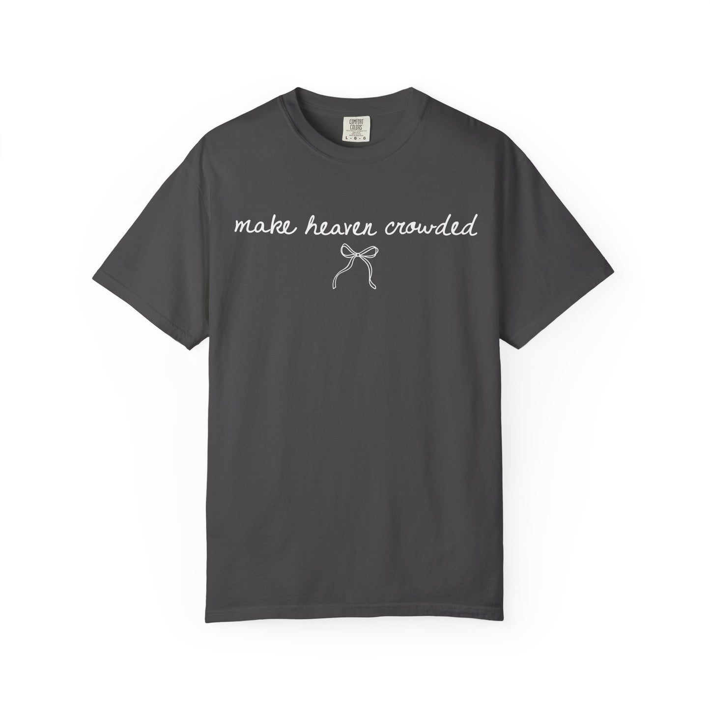 Make Heaven Crowded Bow Tee