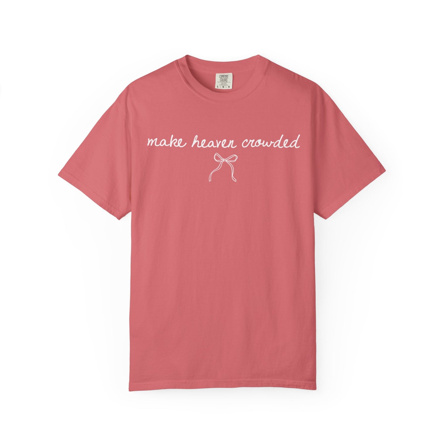 Make Heaven Crowded Bow Tee