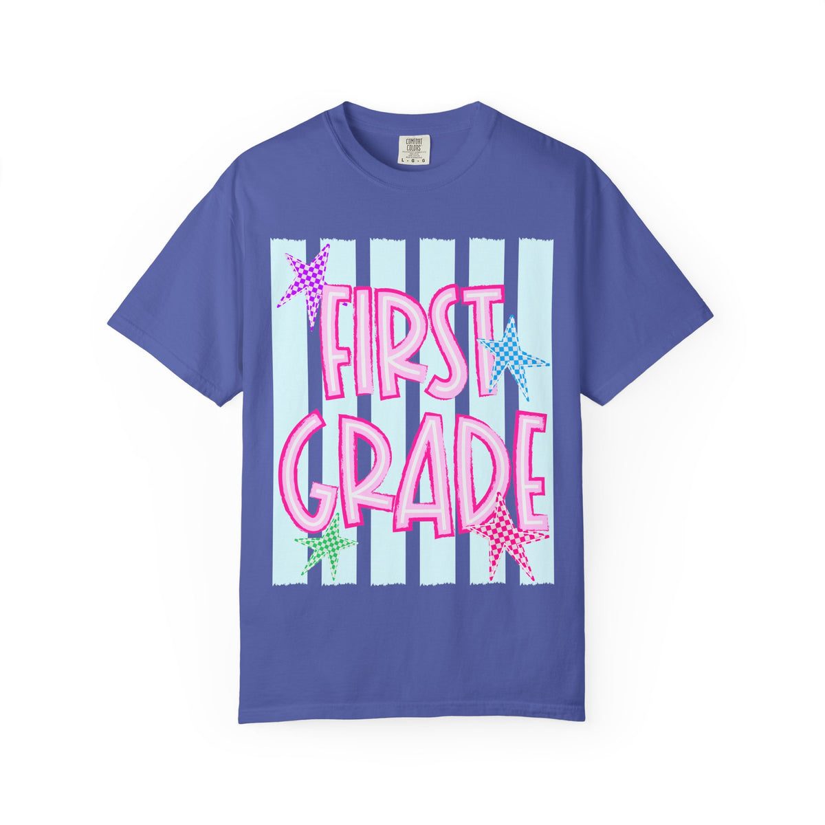 First Grade Stars and Stripes Tee