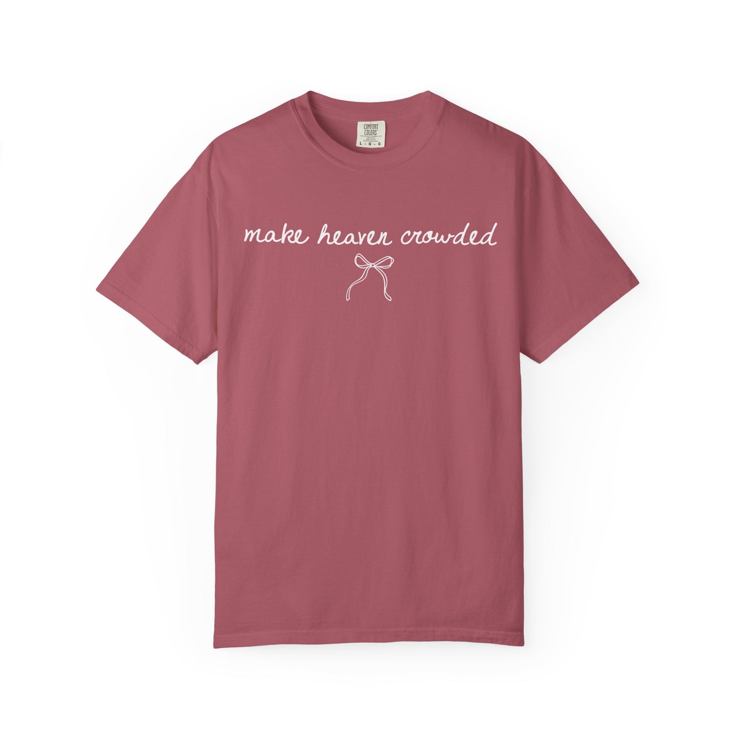Make Heaven Crowded Bow Tee
