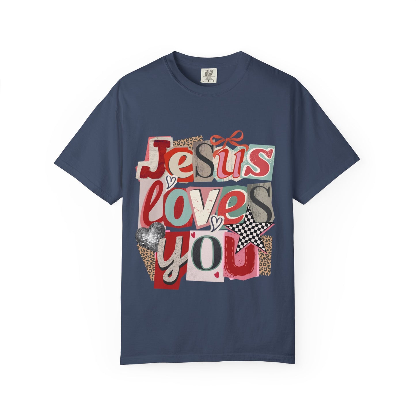 Jesus Loves You Y2K Tee