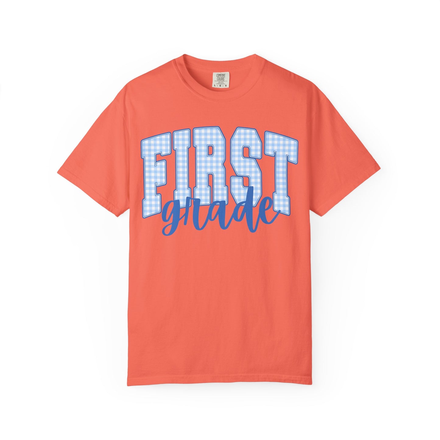 First Grade Gingham Tee