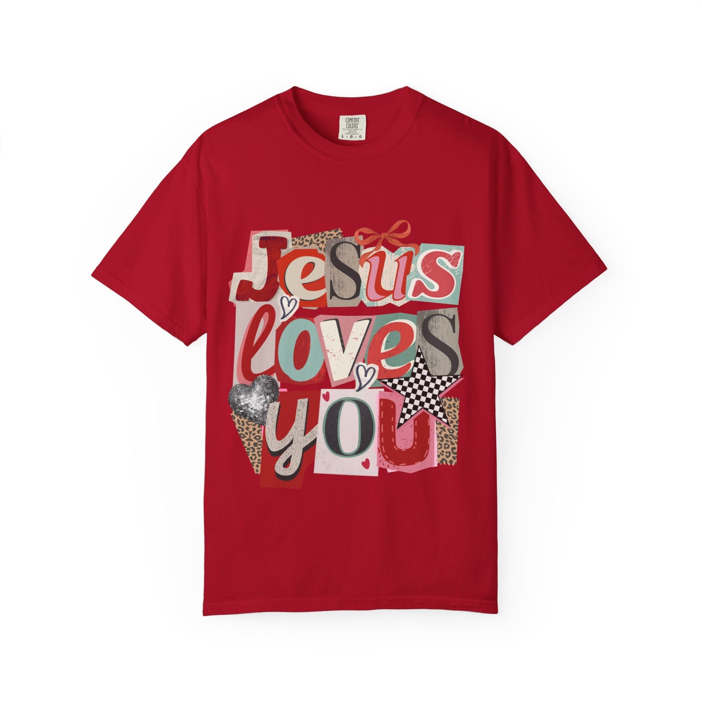 Jesus Loves You Y2K Tee