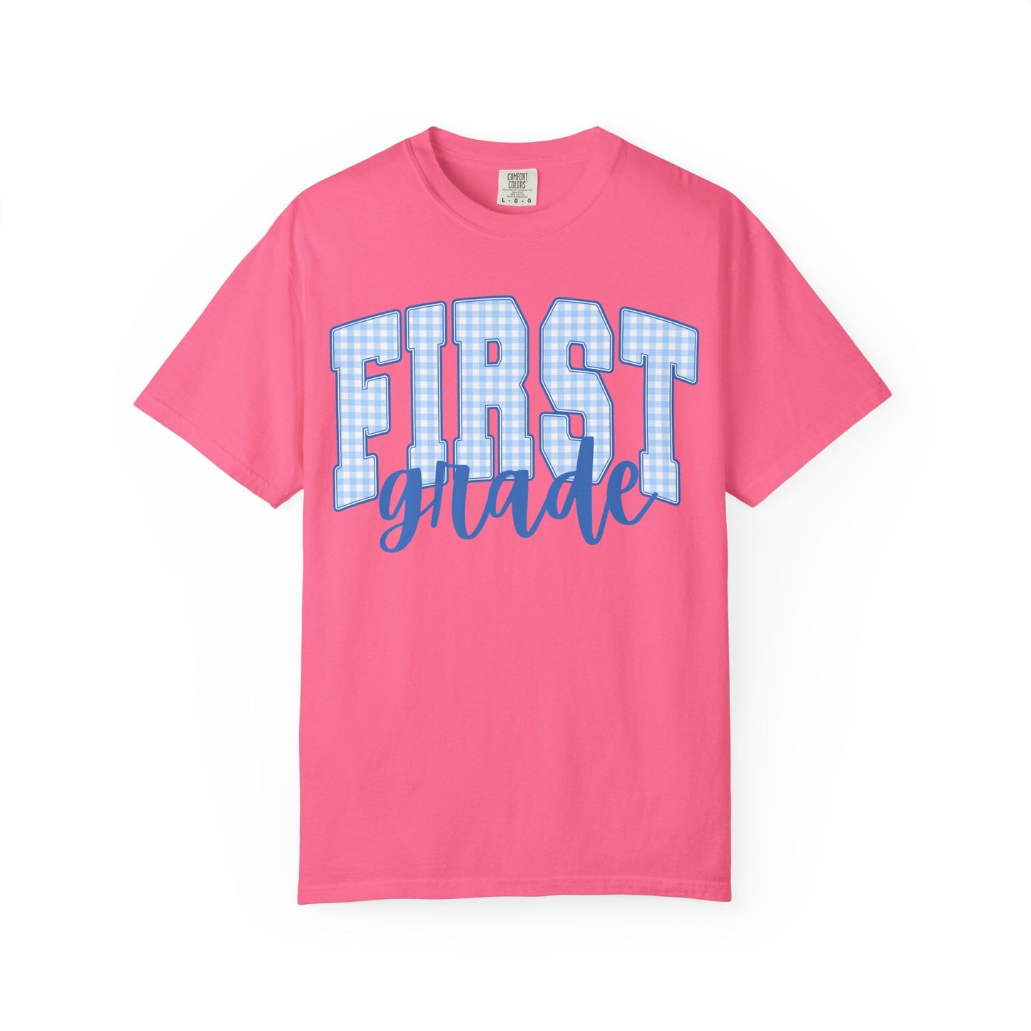 First Grade Gingham Tee