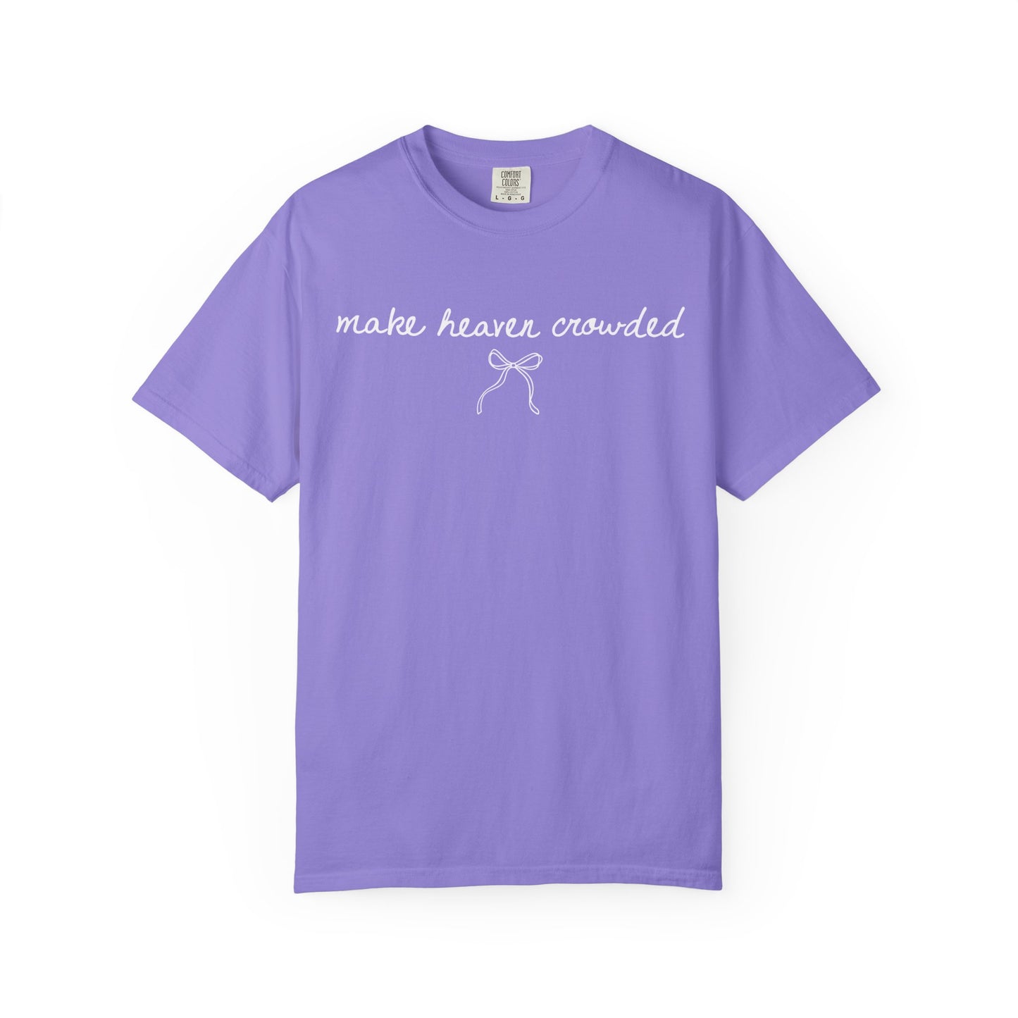 Make Heaven Crowded Bow Tee