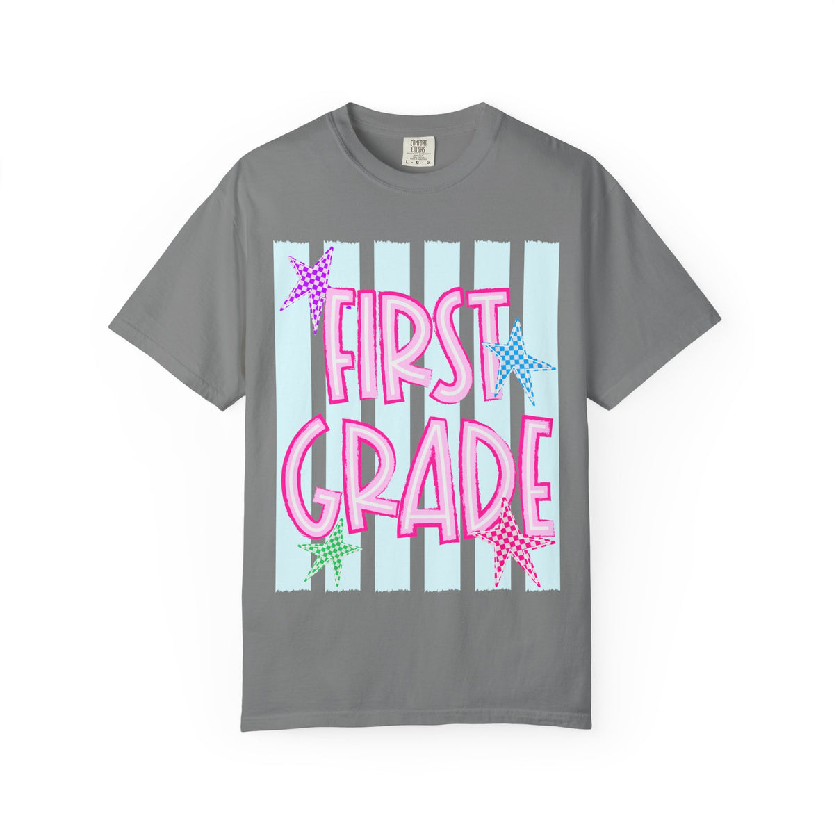 First Grade Stars and Stripes Tee