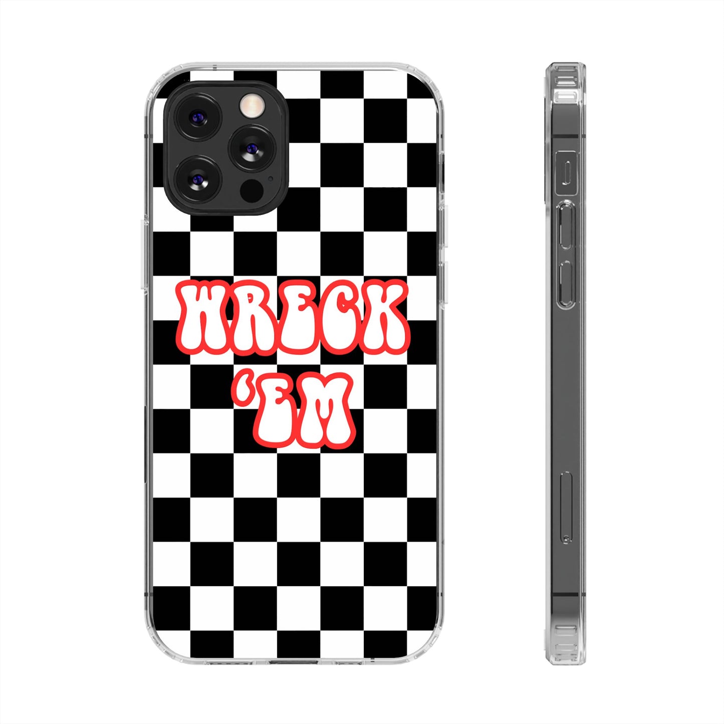 Wreck 'Em iPhone Case
