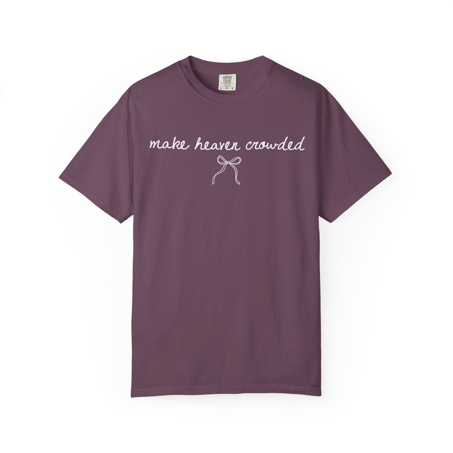 Make Heaven Crowded Bow Tee