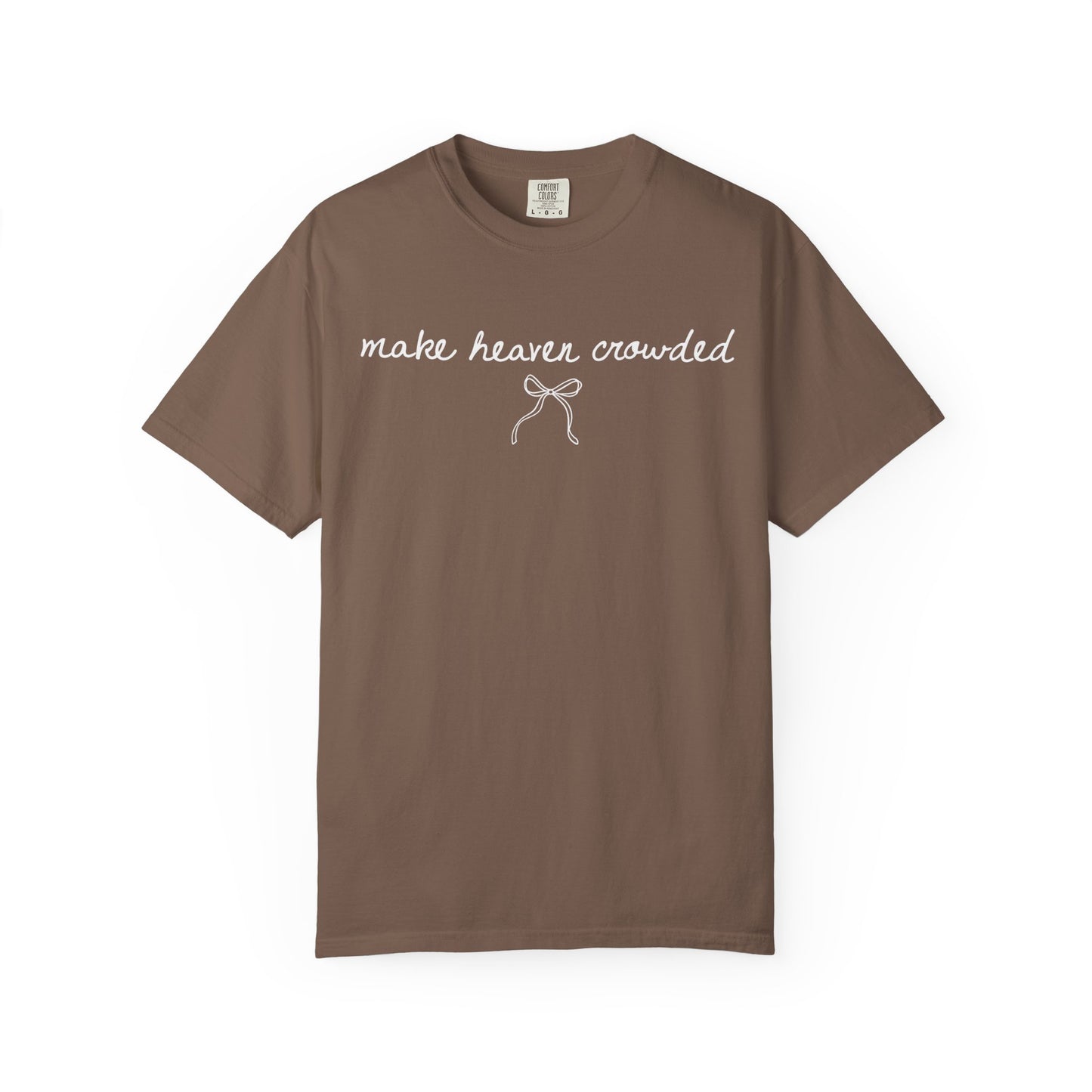Make Heaven Crowded Bow Tee