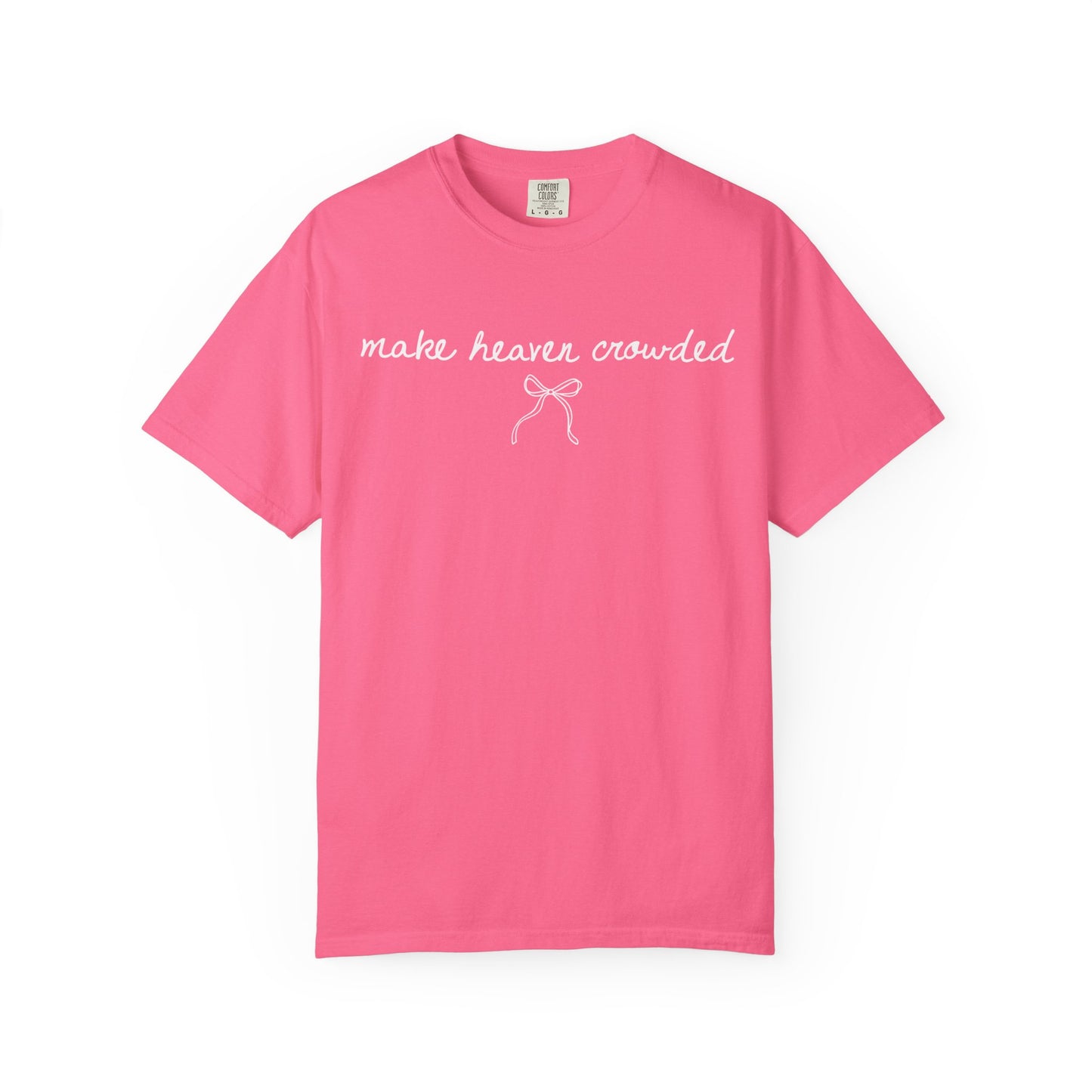 Make Heaven Crowded Bow Tee