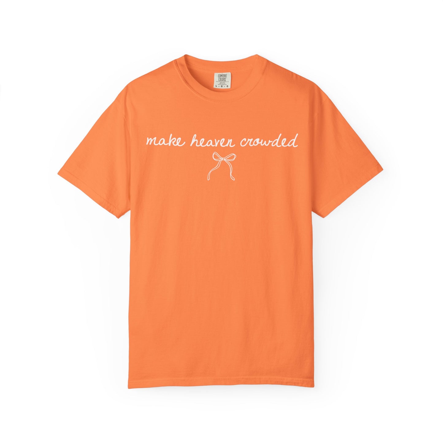 Make Heaven Crowded Bow Tee