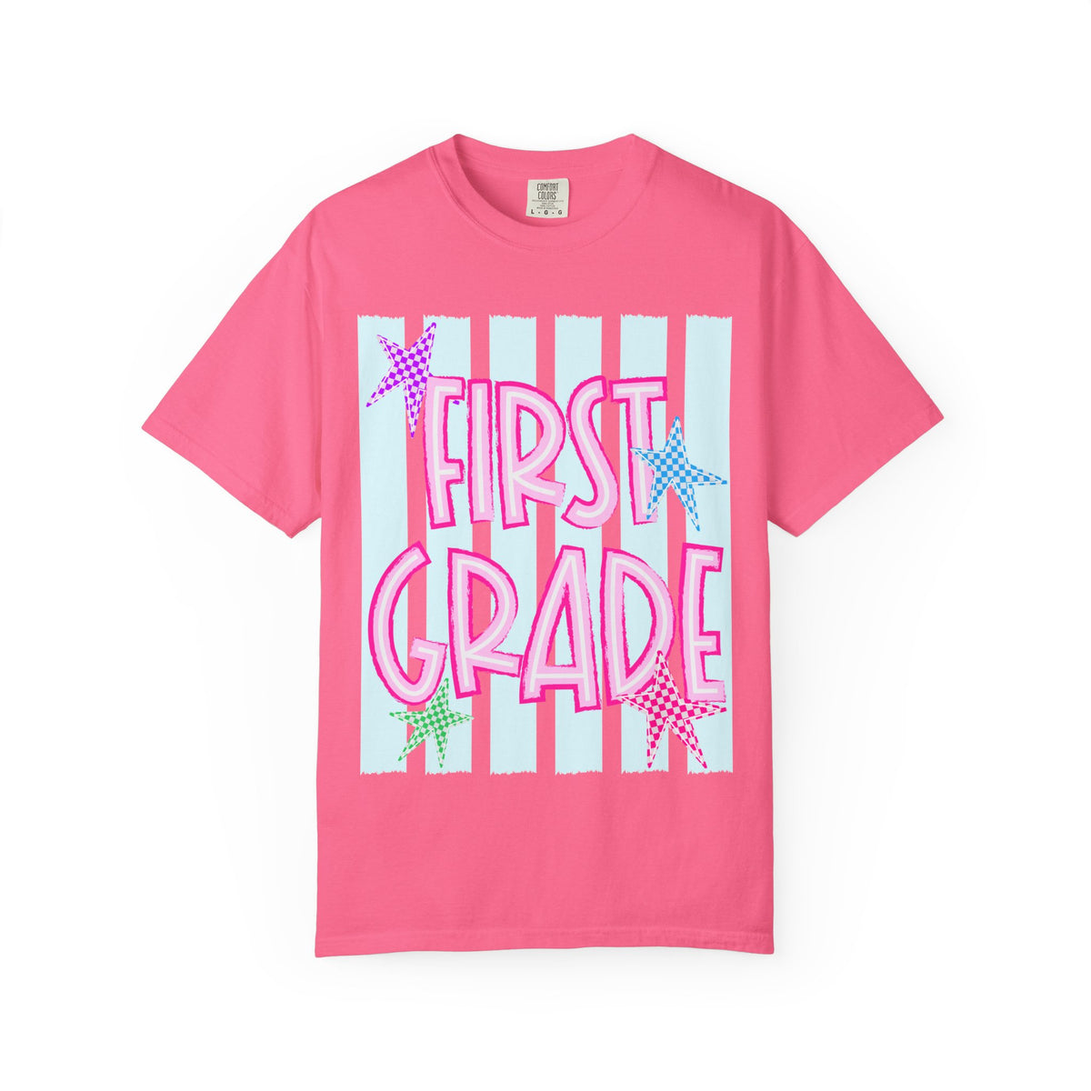 First Grade Stars and Stripes Tee