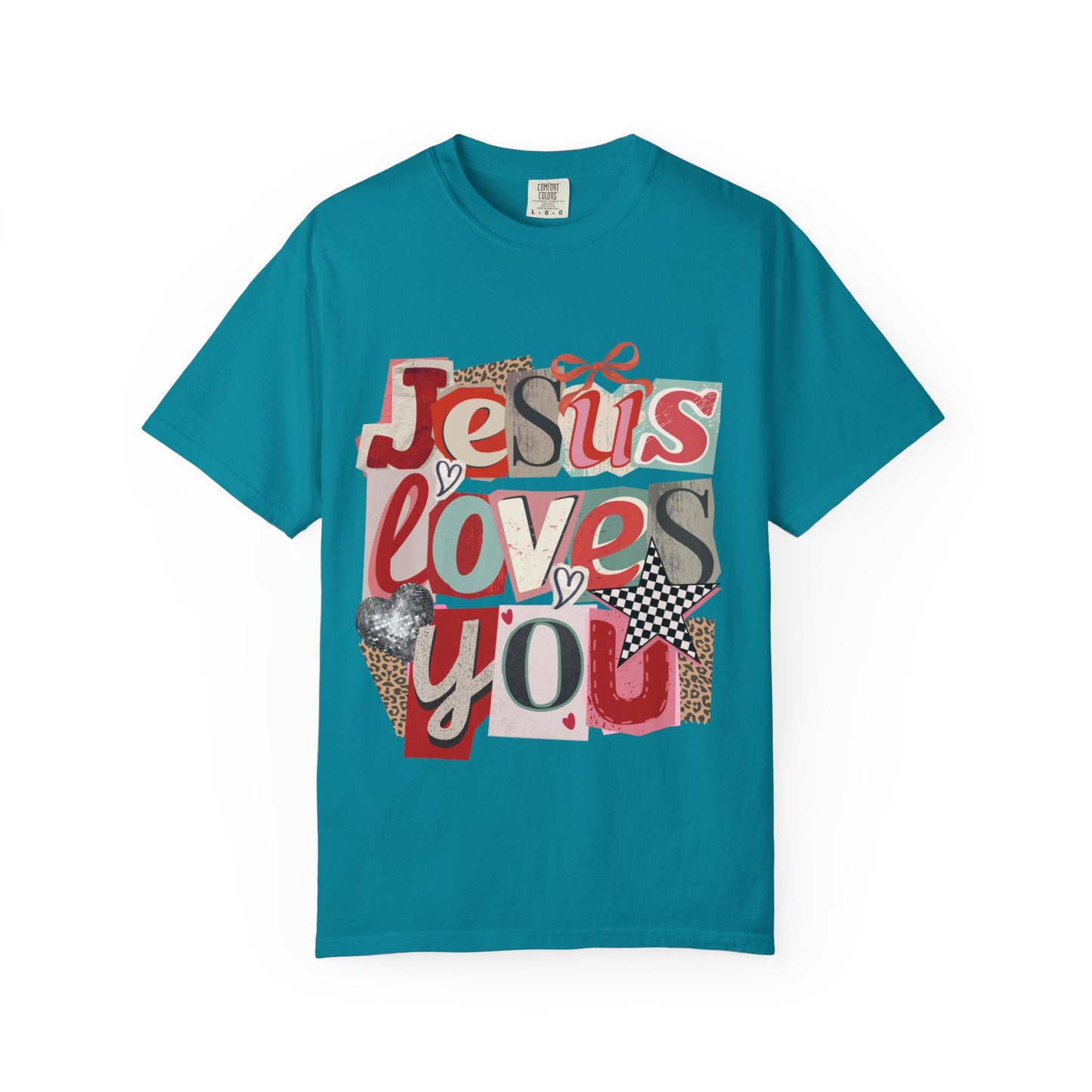 Jesus Loves You Y2K Tee